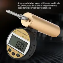 Цифровой Индикатор дистанционного типа 0-25,4 мм 0,01 датчик мм Индикатор точного вертикального типа индикатор инструмент 0,03 мм тест