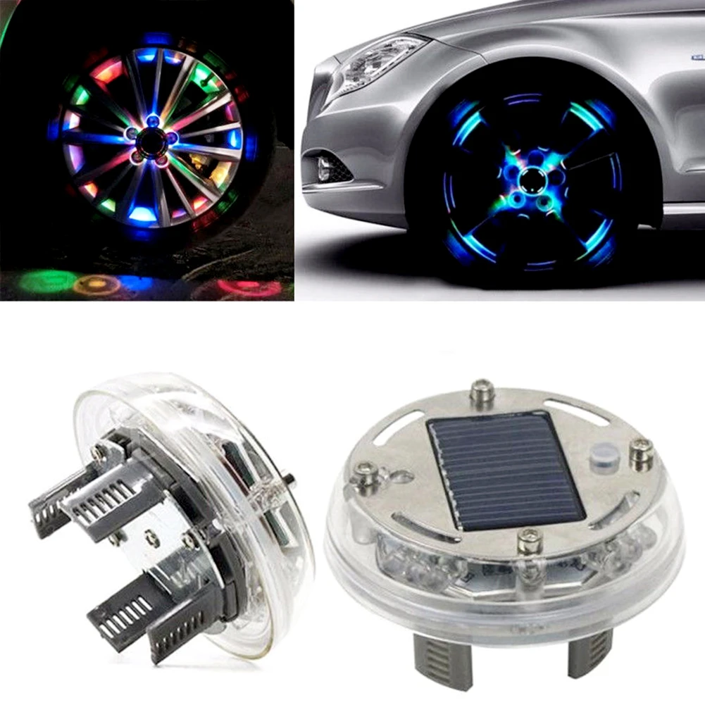 ソーラーエネルギー自動車フラッシュled車のホイールのタイヤバルブキャップライトランプ Tire Accessories Aliexpress