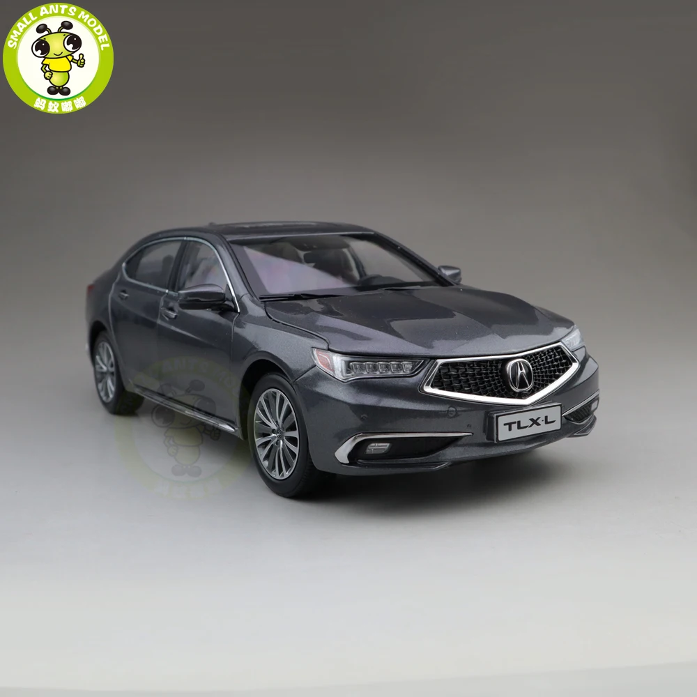 1/18 ACURA TLX L TLX-L литая под давлением Металлическая Модель автомобиля игрушки для детей мальчик девочка подарок коллекция хобби серый