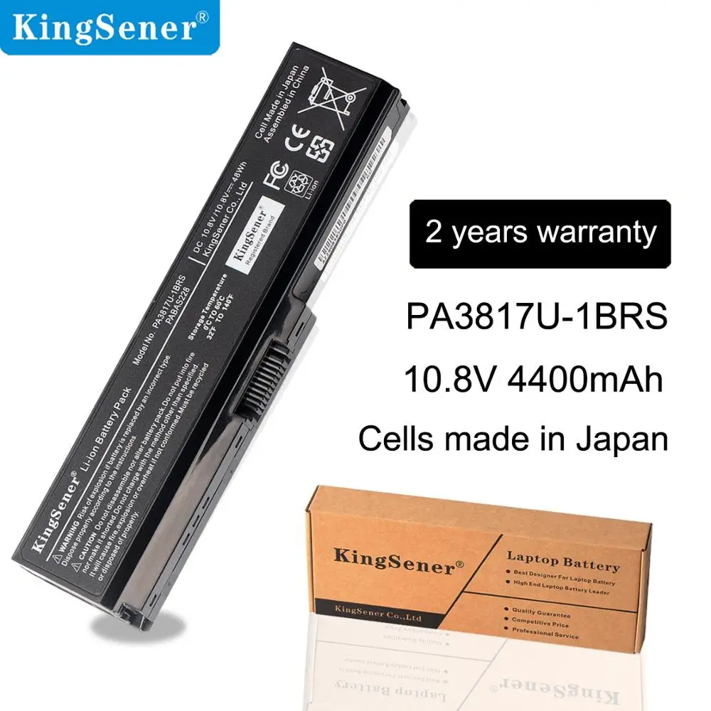 KingSener PA3817U Laptop Battery For TOSHIBA L630 L650 L645 L655 L600 L700 L730 L735 L740 L745 L750 L755 PA3817U-1BRS PABAS228
