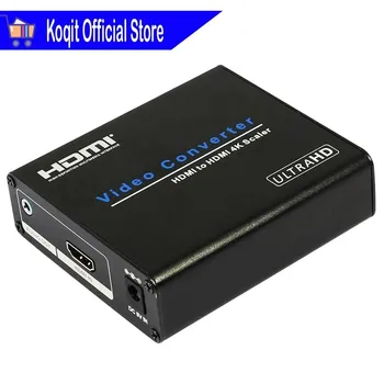 

HDMI To HDMI 4K Scaler Amplifier HDMI Down / upscaler Converter With Zoom Aux Audio 3D 1080P For PS4 PS3 HDTV Blue-DVD Portable