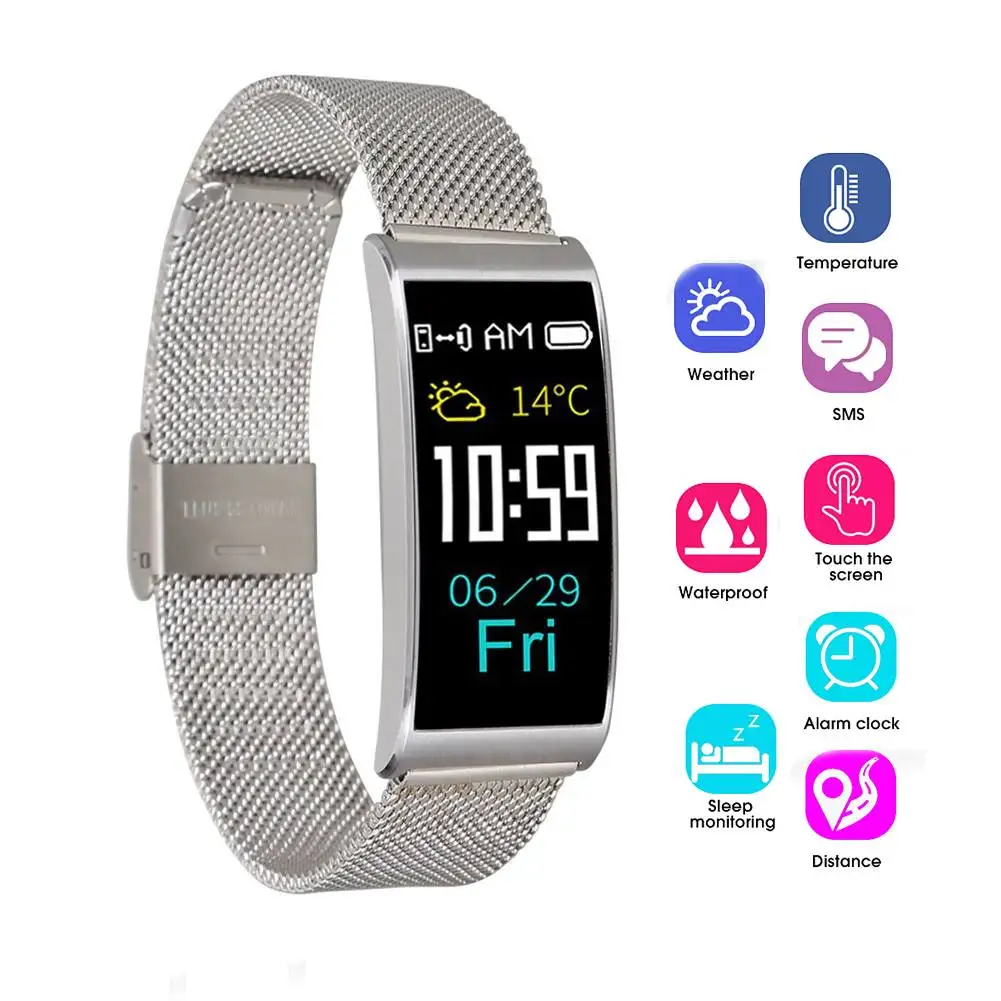 

Smart Bracelet Sport Watch Women Smartwatch IP68 Heart Rate Blood Pressure Monitor Pedometer Wristwatches For iphone Xiaomi New