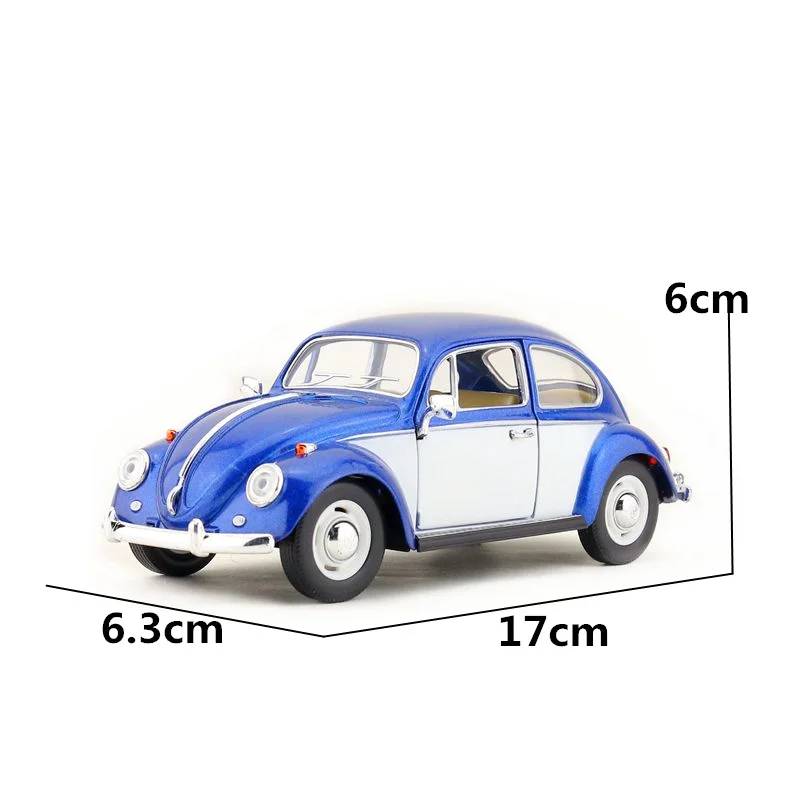 Литая металлическая модель KINSMART/масштаб 1:24/1967 Volkswagen Классический Жук