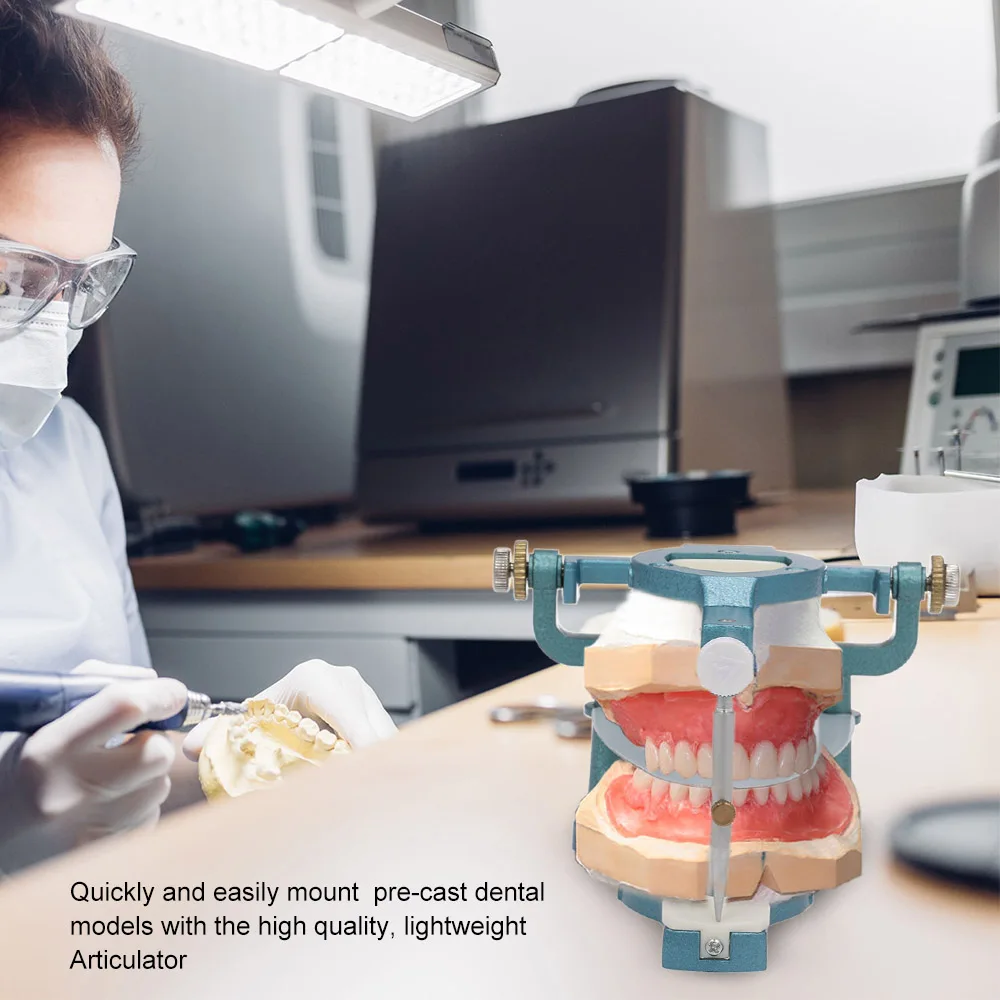 

Dental Laboratory Equipment Articulators Adjustable Denture Magnetic Anatomic Articulator