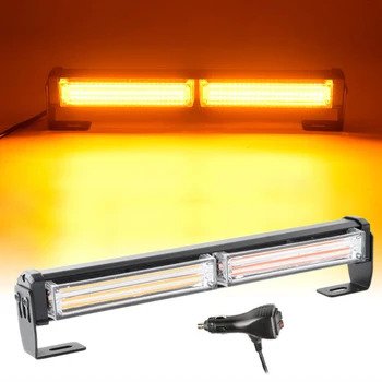

Car Signal Light 1pc 36W LED Emergency Warning Flash Strobe Beacon Bar Light Amber Waterproof Mayitr