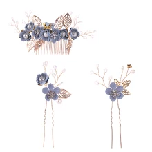 3 шт. аксессуары для волос ручной работы маленькая фея заколки для волос заколки для подружек невесты