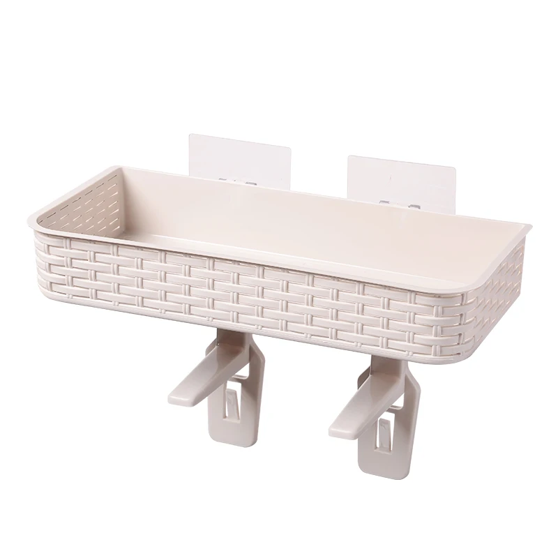 

Home Bathroom Storage Rack Multifunction Strong Adhesive Rack Toiletries Shelves for Bathroom Organizer Accessories