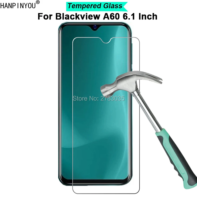Для Blackview A60 6 1 &quotНовинка твердость 9H 2.5D ультратонкое закаленное защитное стекло |