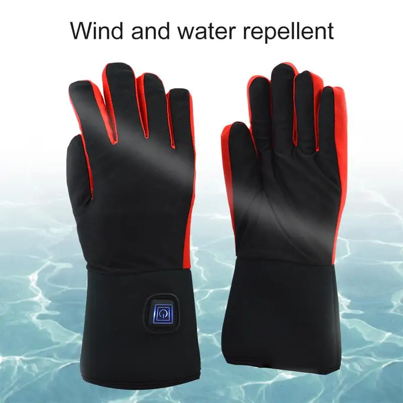 

2018 Warm Heating Gloves Elastic Thickening Three-level Adjustable Temperature Switch Lithium Battery Electric Outdoor Gloves