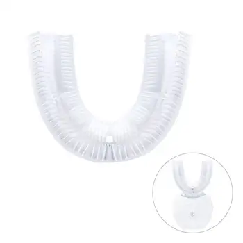 

U Shaped Silicone Toothbrush Replacement Head Electric Toothbrush Cleaning Brush Accessories