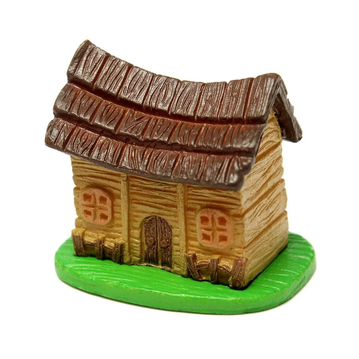 

Miniature DollHouse Landscape Moss Mini Mini House DIY Fairy Garden Potted Plant Ornament