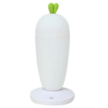 

Usb Rechargeable Portable Carrot Night Light Children Bedside Lamp Abs Rechargeable Led Night Light Gifts Lights Lighting