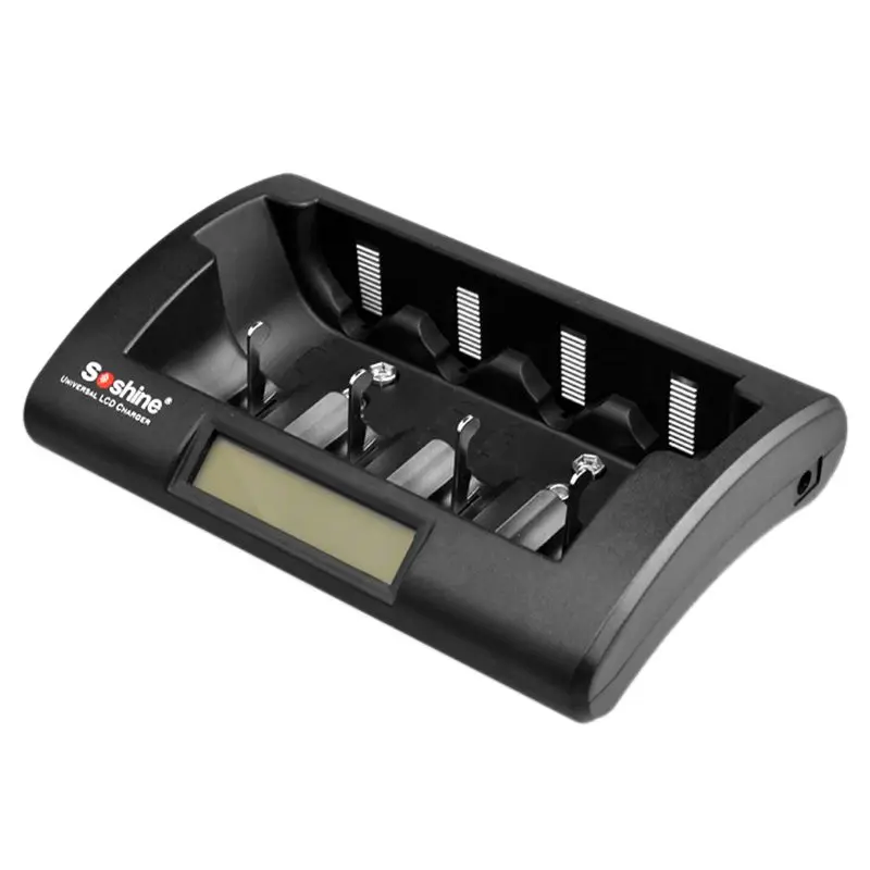 Meilleur PLEIN Soshine chargeur intelligent le Plein contrôle de batterie LCD 9 V 1 2 5 7 état de La Batterie