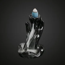 HOOMIN украшения дома ладан держатель обратного курильница для дома чайхана керамика кадило кадильница для ароматерапии