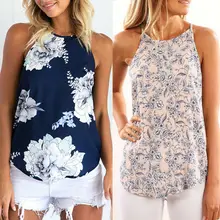 Plus Size Women Sleeveless Top Casual Loose Cotton Floral Print Tank Top Camisole Female Shirt Blouse Plus Size Women Sleeveless Top Casual Loose Cotton Floral Print Tank Top Camisole Female Shirt Blouse