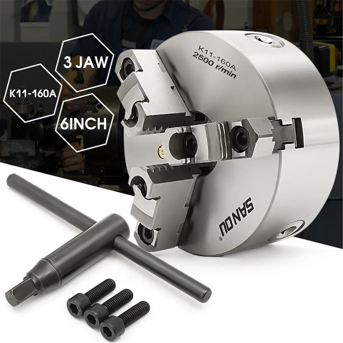 Lathe Chuck Mounting Types