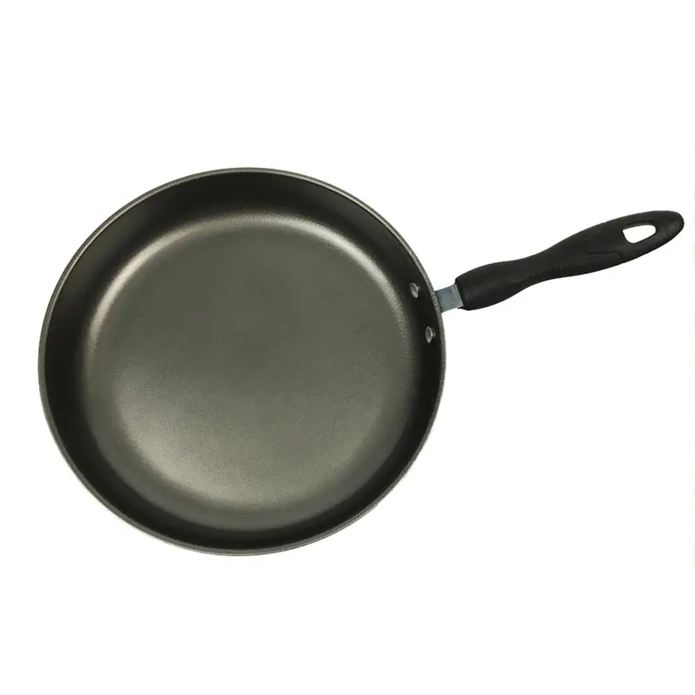 

26cm Metal Non-stick Restaurant Kitchen Cooking Egg Steak Flat Fry Pans Cookware