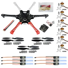 HexaCopter ARF Drone F550 Hex-Rotor FlameWheel Kit + KK 2.3 Flight Controller ESC Motor Propeller F05114-C