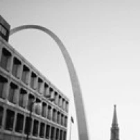 Low Angle View Of Buildings St. Louis Missouri USA Poster Print (18 x 7) | Дом и сад