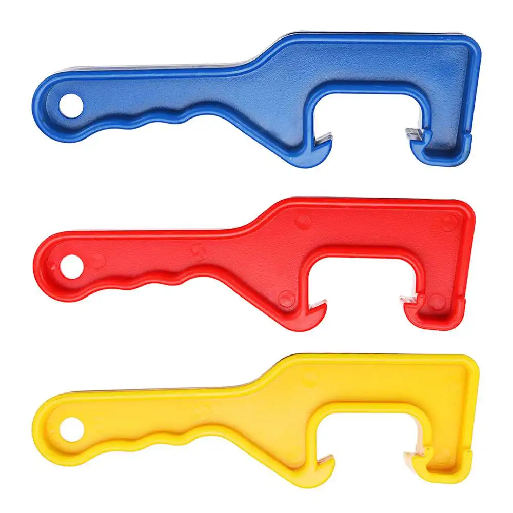 Pail Opener Plastic Gallon Bucket Paint Barrel Can Lid Opener Wrench