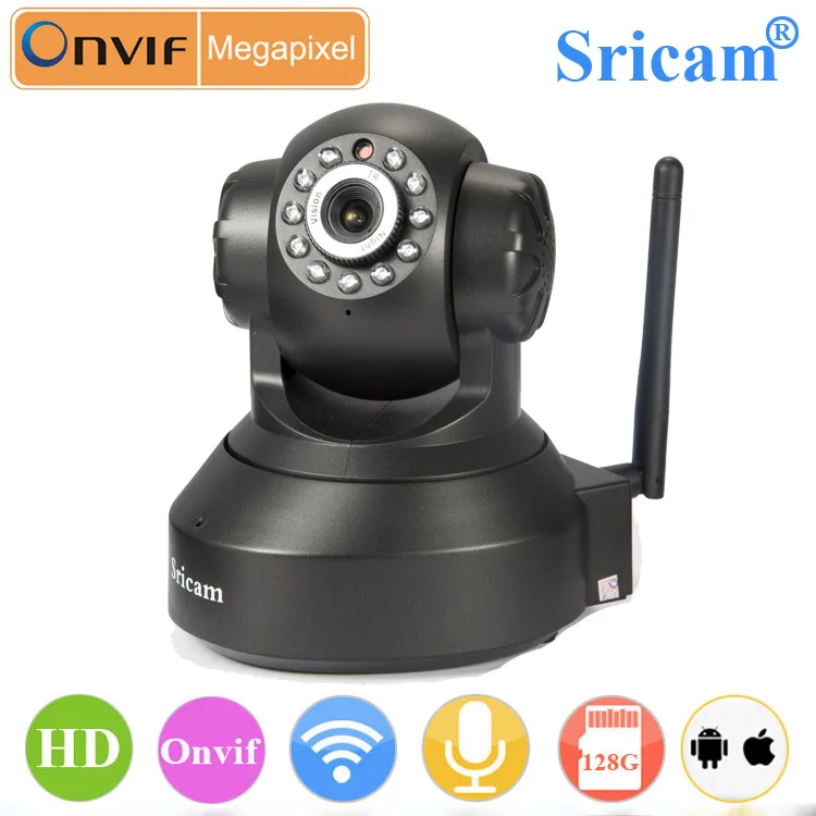 

SP005 720P IP Camera Wifi Infrared Security Camera Indoor Surveillance Camera CCTV IR-Cut Night Vision Camera Onvif Set