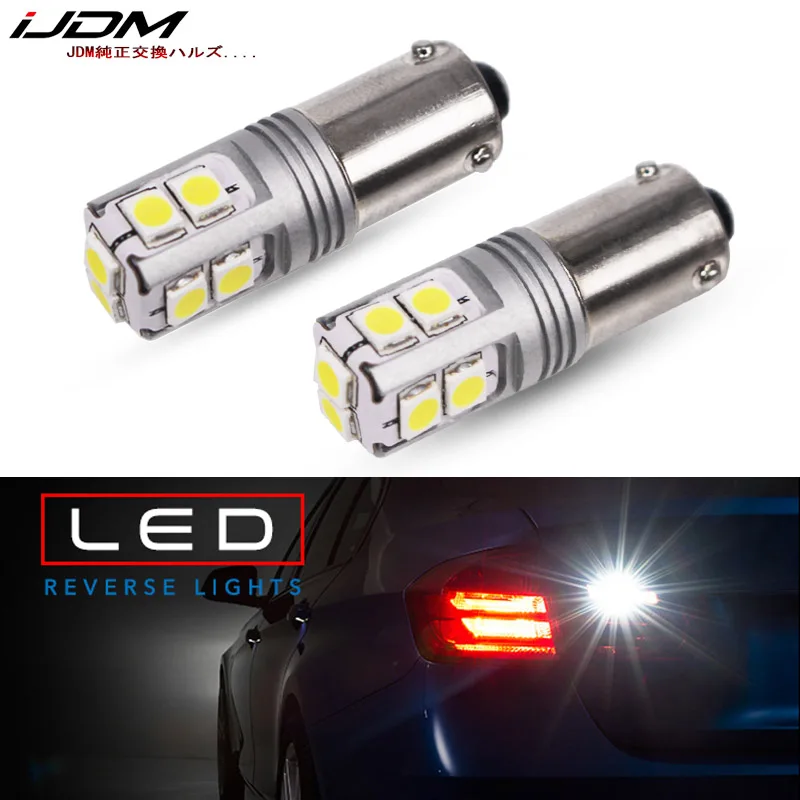 IJDM автомобильные светодиодсветодиодный лампы BAY9S Canbus Ксеноновые белые 10 SMD 3030