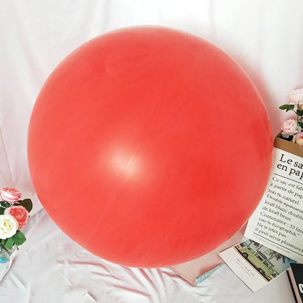 

Oversized Inflatable Beach Bubble Ball for Summer Beach Pool Party Supplies Beach Toys Red