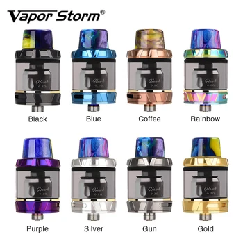 

Vapor Storm Hawk Tank 2ml Capacity E-cig Subohm Atomizer with 0.2ohm Coil Adjustable Bottom Airflow Electronic Cigarettes Tank
