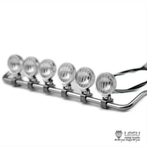LESU Светодиодный прожектор Toplight 1/14 RC Tmy R620 R470 модель трактора Sca грузовик
