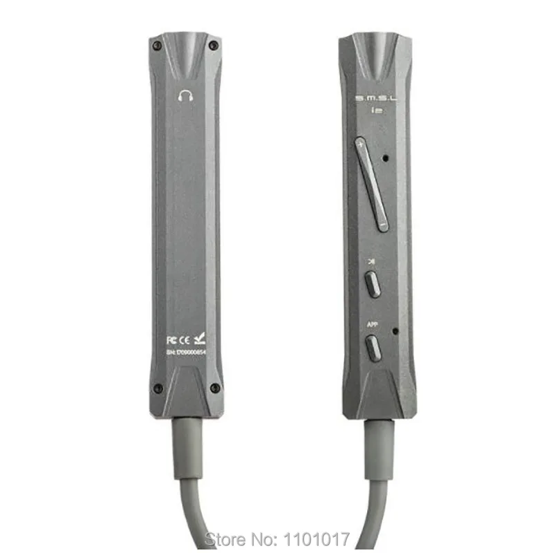 SMSL I2 Hi Fi Mini Amplifier Portable Speaker HIFI EXQUIS Connector Headphone DAC Amplifier Built in Microphone for IOS