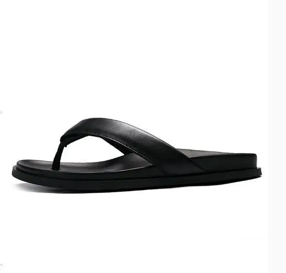 2 Estilo Quente Aleta Roma Para 3 Verão Praia Homem Sapatos Chinelos Preguiçosos Falhanços De Sandálias Homens 1 Pretos 4UwqnOZ