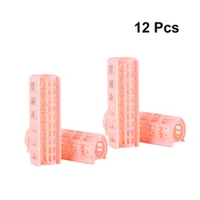 12 шт. бигуди для волос крепкие спиральные ручные пластиковые волосы щипцы для волос Стайлинг бигуди кудри для домашнего парикмахерского магазина