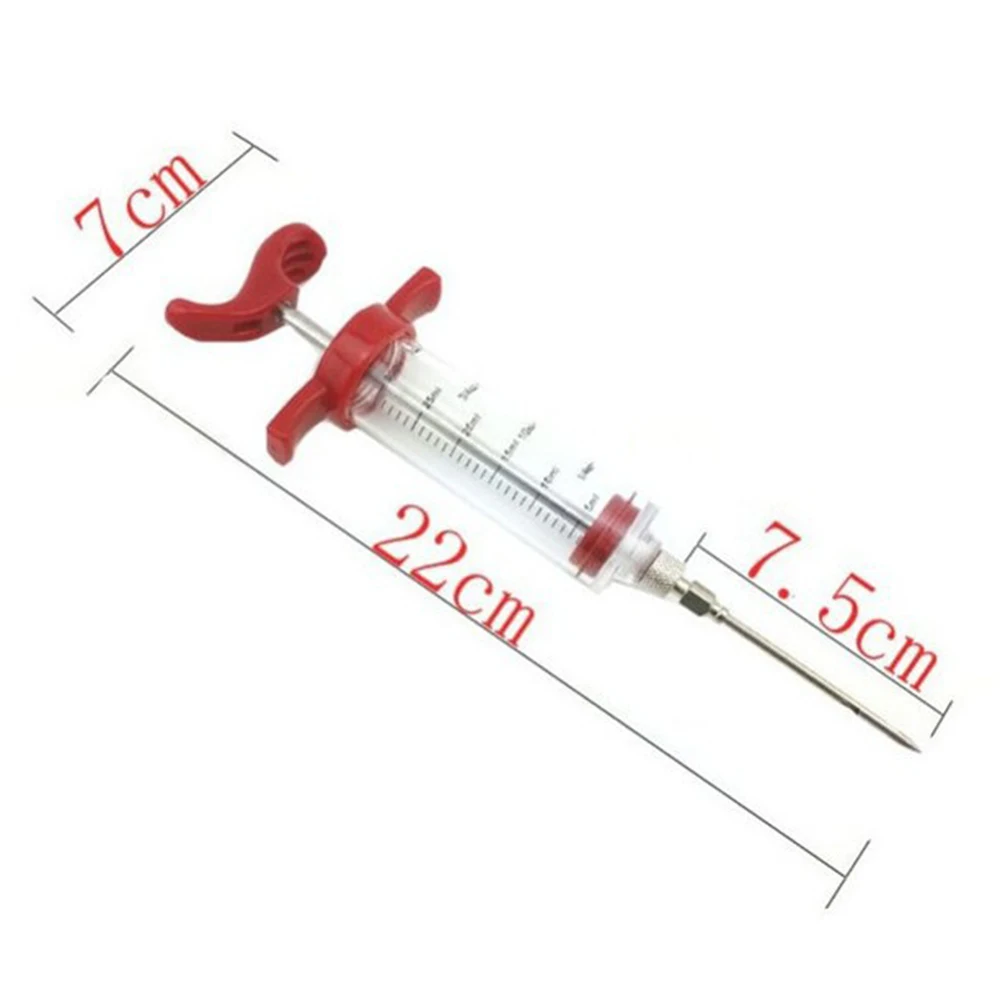 Полезные семейные инструменты для барбекю стиль шприц для барбекю соус инфекция инструмент шприц для индейки маринада инжектор