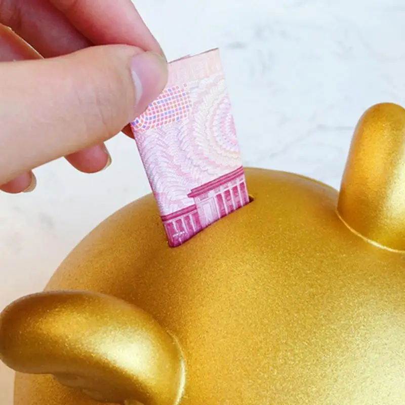 AUGKUN золото форма свиньи Копилка Симпатичные окружающей протекторы для мебели
