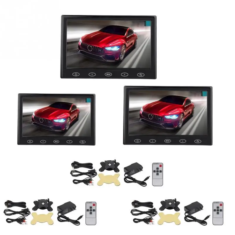 

DC 12V 7 9 10.1 inch TFT Screen 1080P HD Car Auto WIFI Wireless Digital Display Monitor for Android iOS Phones Auto accessories
