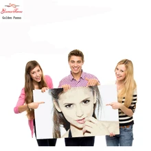 Алмазная картина фото на заказ 5D DIY Полная квадратная картина Алмазная вышивка с Носорогом домашний декор с вышивкой фестиваль подарок