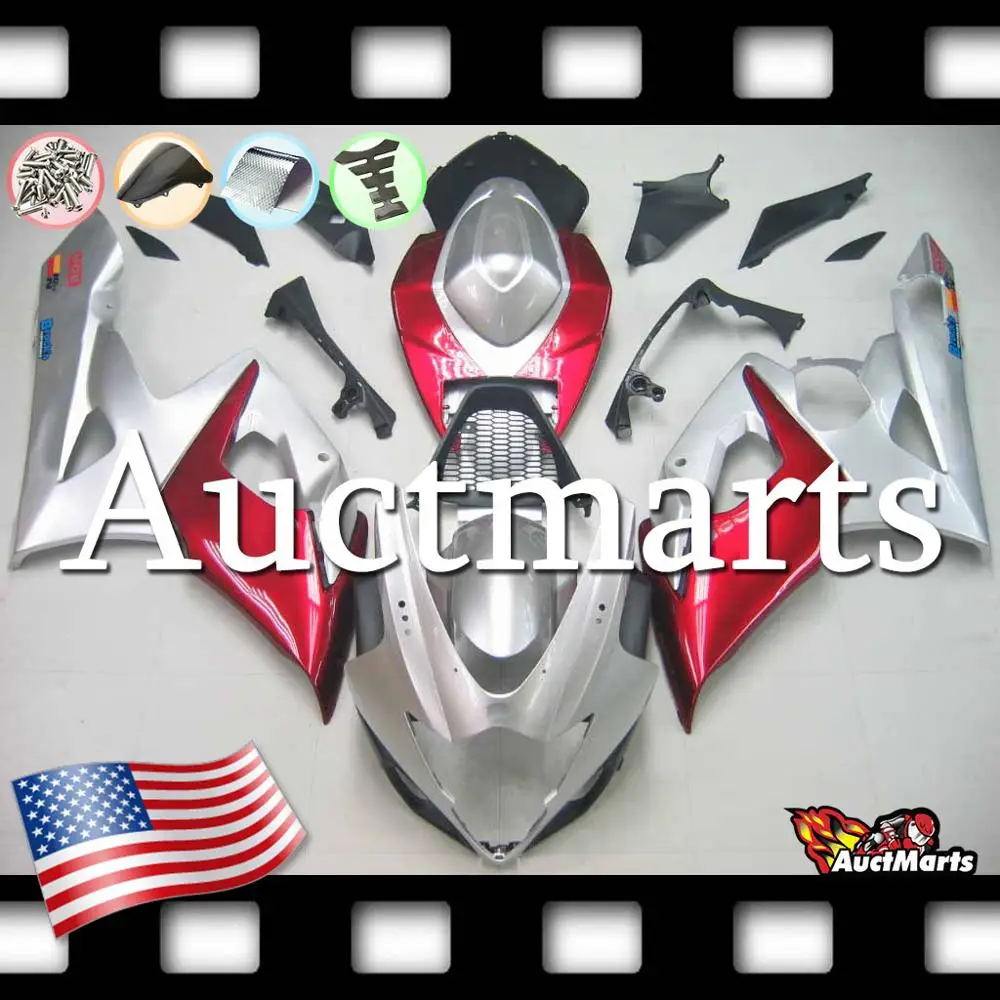 For Suzuki GSXR 1000 GSX-R K5 05 06 2005 2006 Fairing Bodywork Plastics (P/N:2e59) | Автомобили и мотоциклы