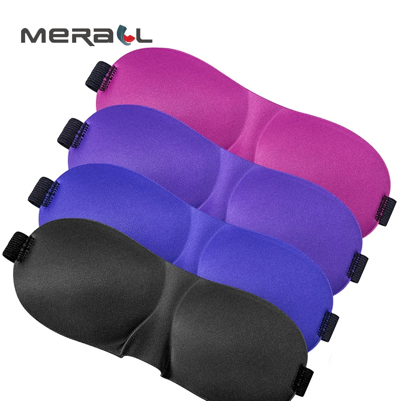 

Portable 3D Sleep Mask Natural Sleeping Eye Mask Eyeshade Cover Shade Eye Patch Travel Eye Mask Shade Cover Cotton Block Light