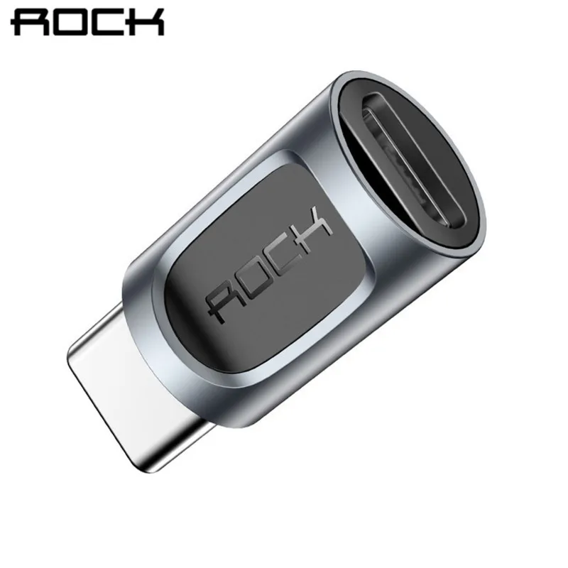 

Rock OTG Adapter Micro Usb Type C Charging Data Sync Cable Converter for Type-c to Lightning Aluminum Phone Adapter For iPhone 7