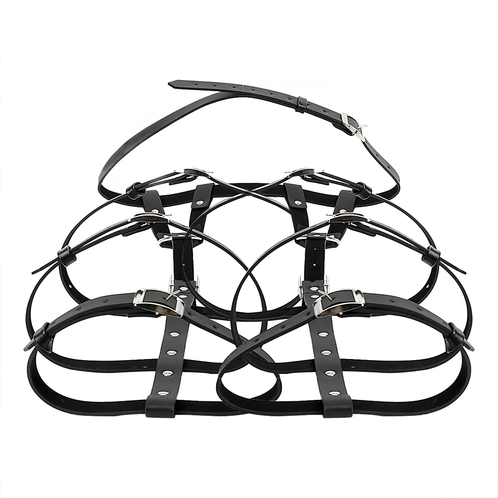 Оло Связывание gear из искусственной кожи игры для взрослых флирт одежда