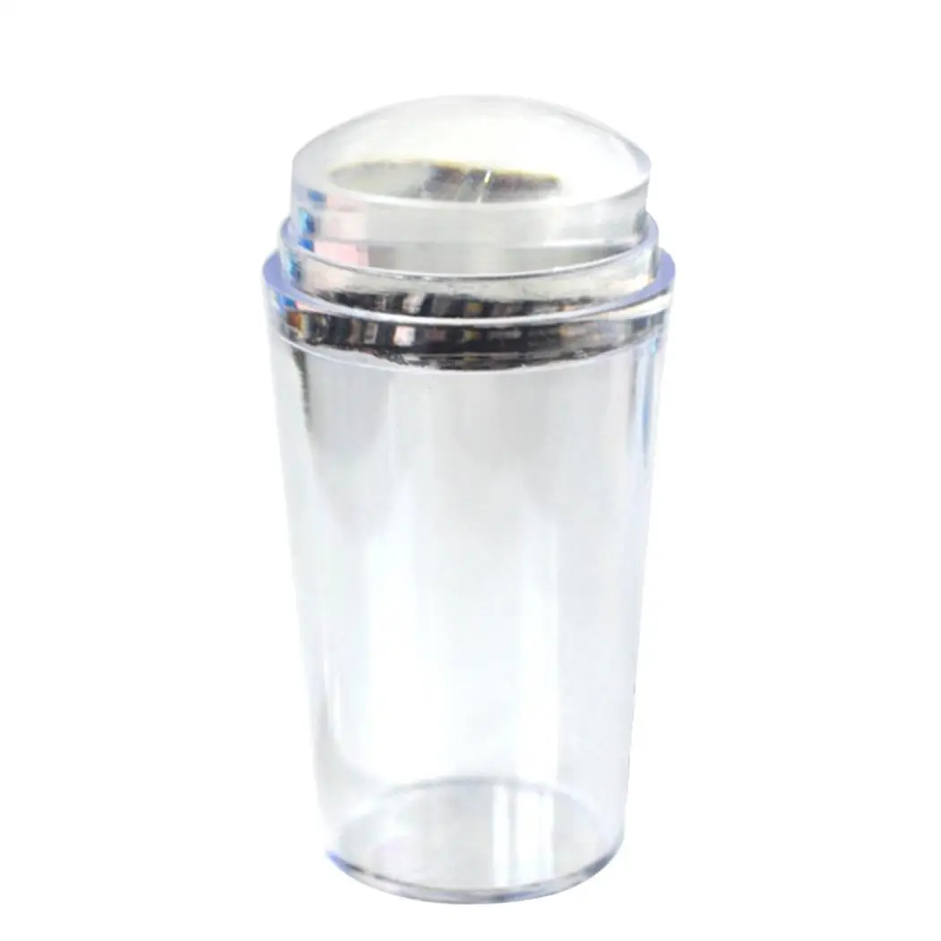 

Silicone Jelly Nail Art Stamper with Scraper Stamping Image Plates Manicure Tool Easy to carry and use.