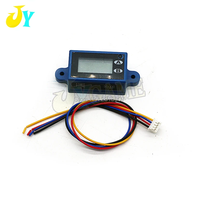 10pcs Reset counter 8 digit LCD Meter 12V Electronic coin counter for