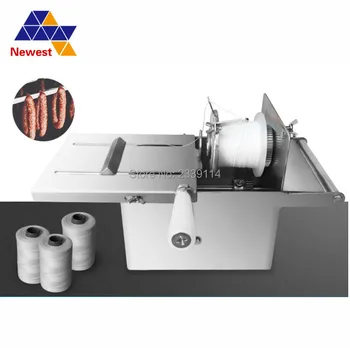 

Table type small sausage tying machine , manual sausage knotting binding machine