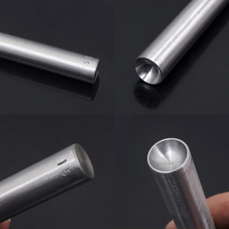 

Mushroom Domed Snap Rivet Fixing Punch Tool Steel Spike Studs Setting DIY Hand Tools High Hardness 5/6/7/8/9/10/12/14/15MM 1Pcs