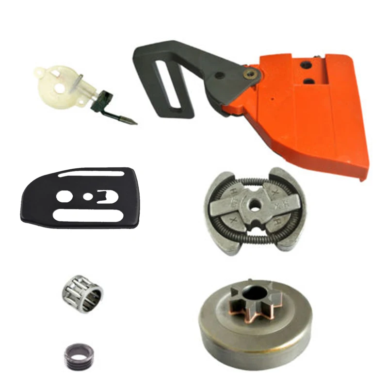 

Clutch Drum Needle Bearing Oil Pump Chain Brake Handle Chainsaw Replace Part Set Fit For Husqvarna 136 137 141 142