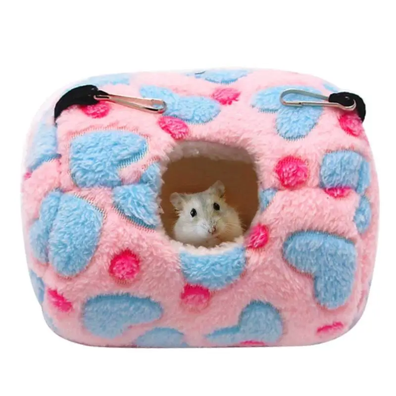 

Winter Warm Hamster House Cage Birds Pets Rat Hammock Hanging Beds Nest for Hamster Small Animal Cages Pet Supplies