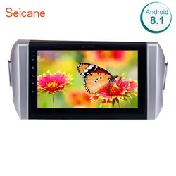 Seicane gps 2din Android 8,1 wifi Bluetooth 9 дюймовый hd-сенсорный экран автомобильный стерео FM/AM радио для 2015 Toyota Innova левый руль