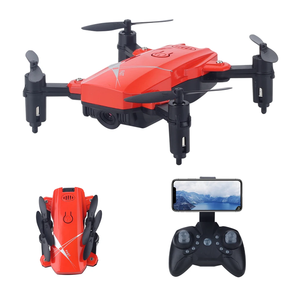 

LF602 Dron Foldable Drone with Camera 720P Gesture Photography Altitude Hold Headless Mode Training Toy Quadcopter RC Helicopter