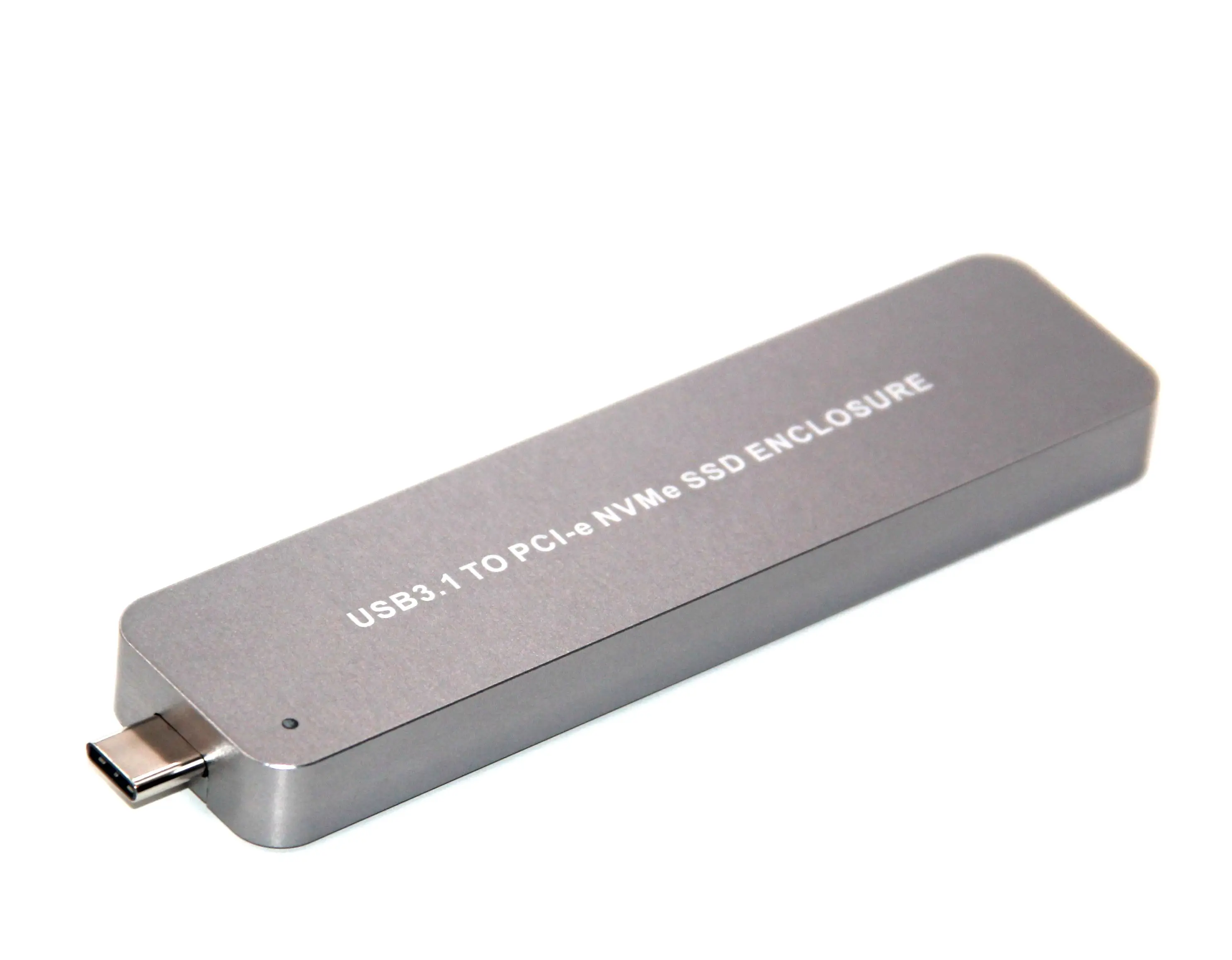 Портативный выдвижной Тип type-C USB 3,1 к M.2 NVME диск PCIe SSD мобильный диск 10 Гбит/с алюминиевого сплава m2 M ключ PCI Express корпус для жесткого диска