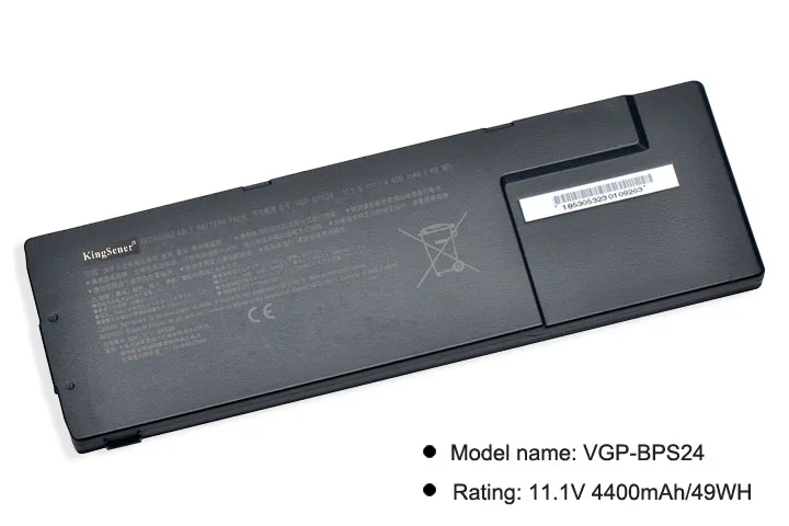 Аккумулятор KingSener для ноутбука Sony VGP BPS24 VAIO SA/SB/SC/SD/SE VPCSA/VPCSB/VPCSC/VPCSD/серия VPCSE 49WH|laptop